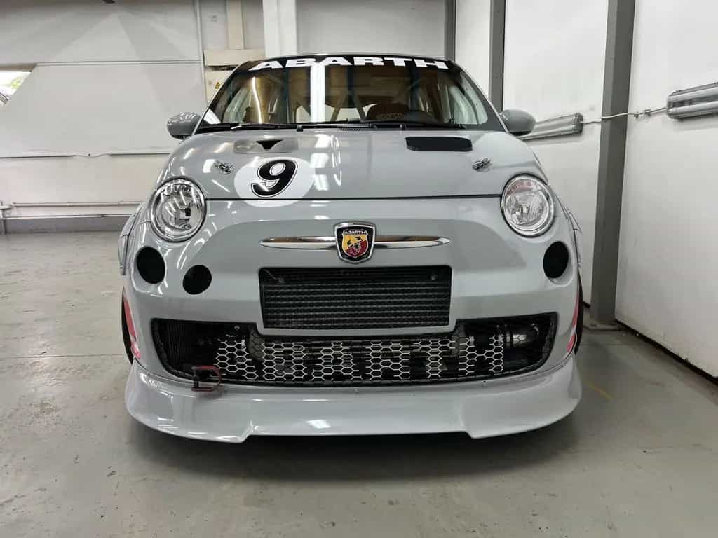 Abarth 500 orig. Cup Assetto Corse Track Rennstrecke 04/2009-photo-3