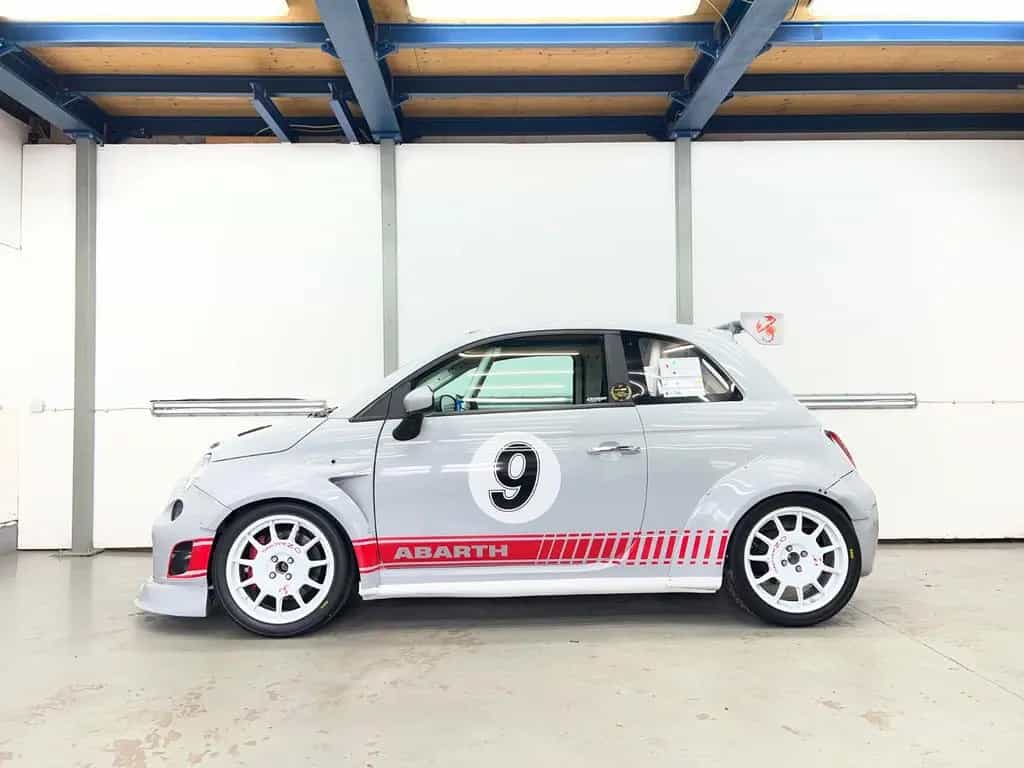 Abarth 500 orig. Cup Assetto Corse Track Rennstrecke 04/2009-photo-7