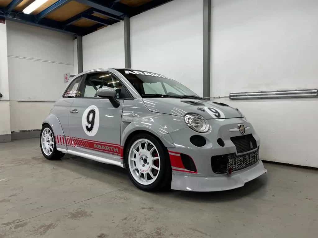 Abarth 500 orig. Cup Assetto Corse Track Rennstrecke 04/2009-photo-8