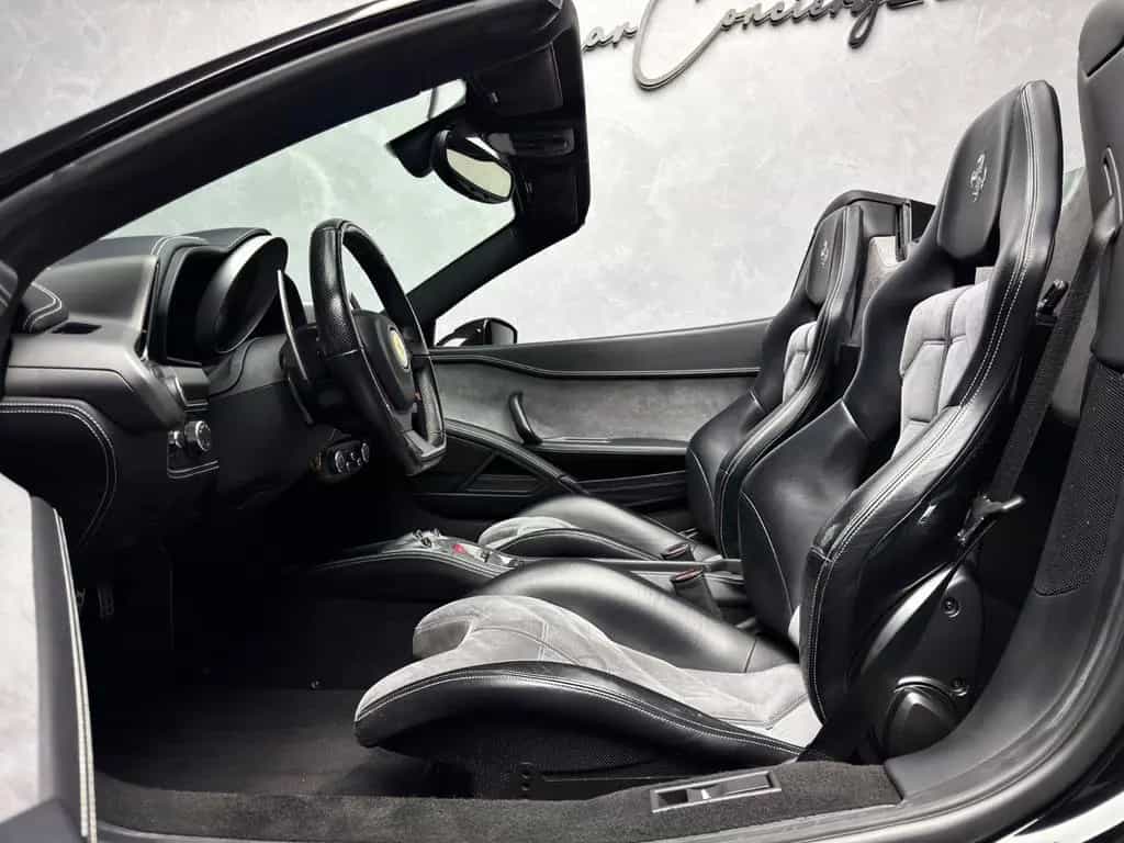 Ferrari 458 Italia Spider DE 2.HAND RACING SEATS ALCANTA 07/2012-photo-1