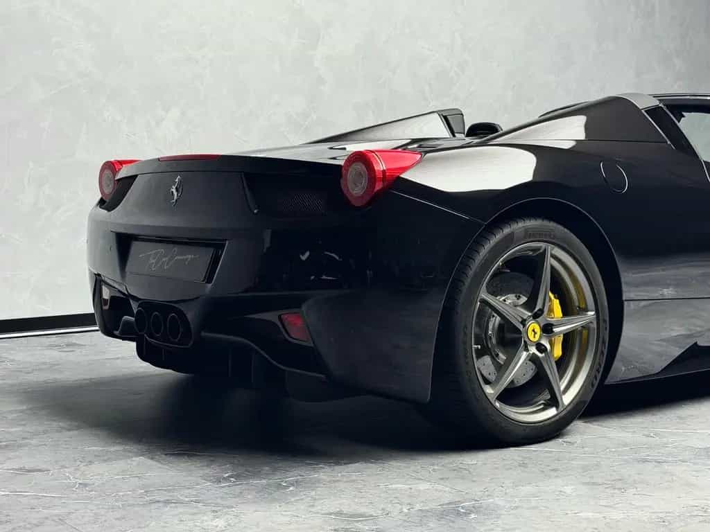 Ferrari 458 Italia Spider DE 2.HAND RACING SEATS ALCANTA 07/2012-photo-32
