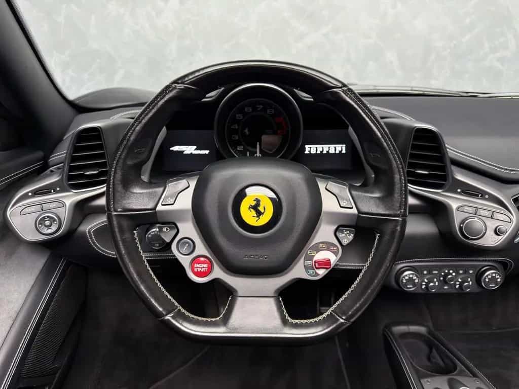 Ferrari 458 Italia Spider DE 2.HAND RACING SEATS ALCANTA 07/2012-photo-8