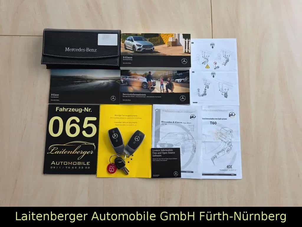 Mercedes-Benz B 220 4Matic*ACC*LED*MBUX*NAVI*LEDER*KAMERA*AHK 06/2019-photo-16