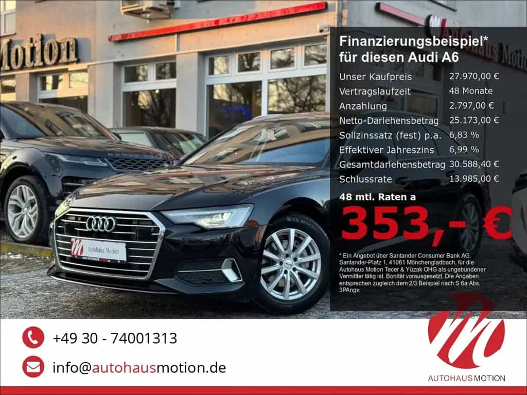 Audi A6 Avant 40 TDI sport Matrix Navi Kamera Ambient 11/2018-photo-0