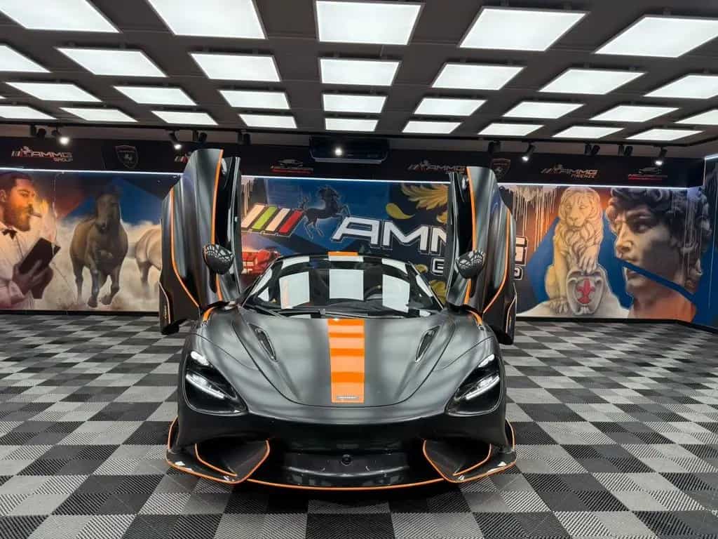 McLaren 765LT 765LT PELLICOLATA NERO OPACO (765) 01/2022-photo-1