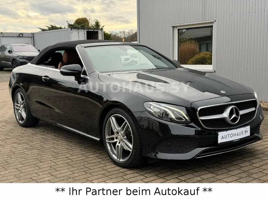 Mercedes-Benz E-Class 200 Cabrio*NAVI-LEDER BRAUN-19 ZOLL AMG-KAMERA 10/2017-photo-10