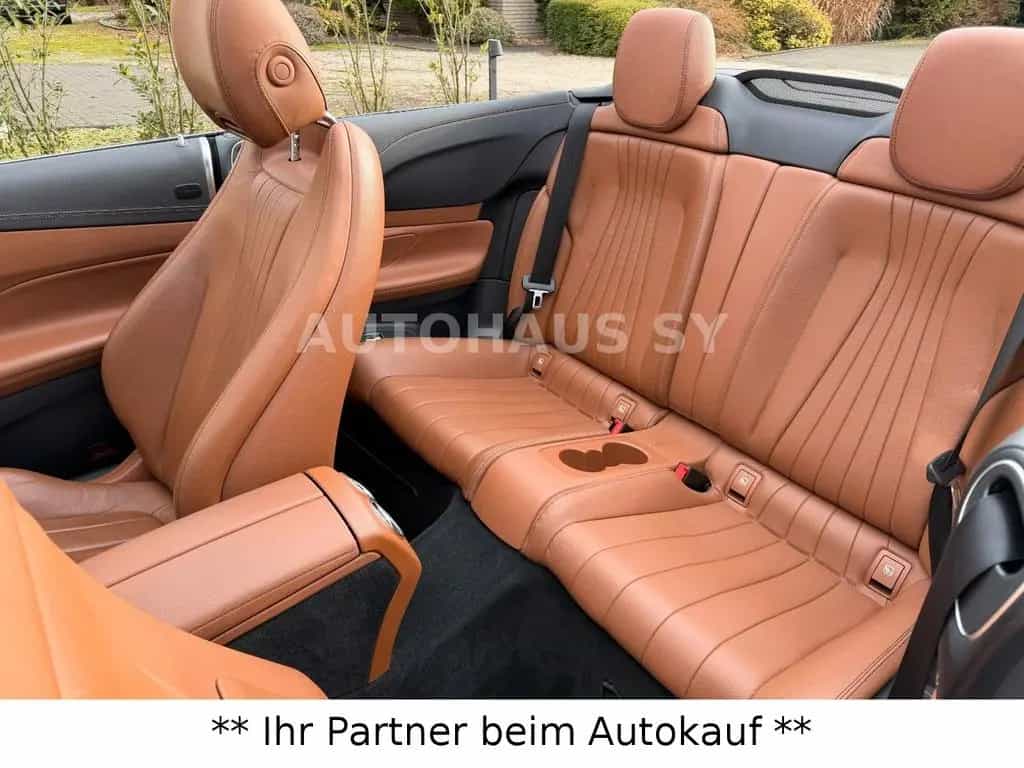 Mercedes-Benz E-Class 200 Cabrio*NAVI-LEDER BRAUN-19 ZOLL AMG-KAMERA 10/2017-photo-16
