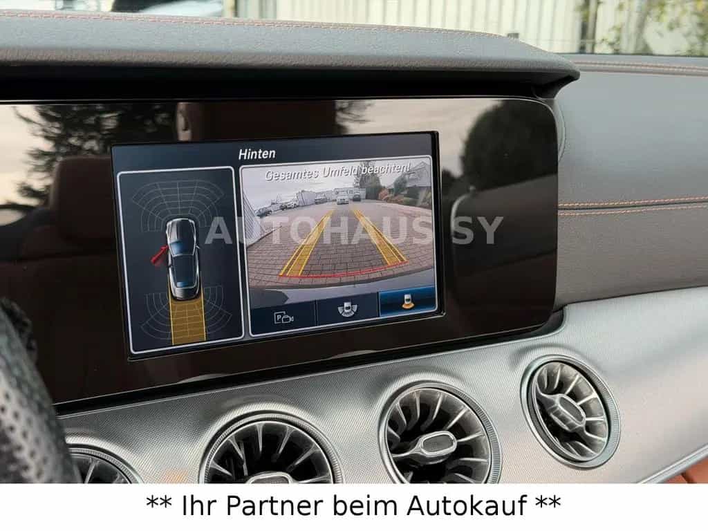 Mercedes-Benz E-Class 200 Cabrio*NAVI-LEDER BRAUN-19 ZOLL AMG-KAMERA 10/2017-photo-23
