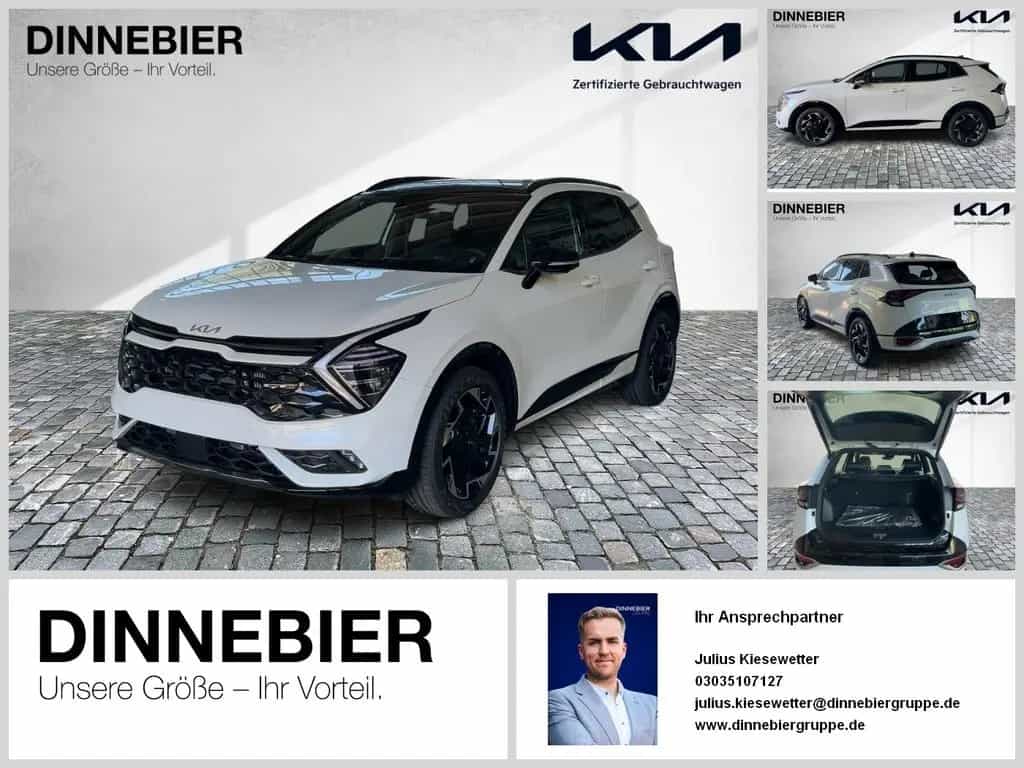 Kia Sportage 1.6T GT-Line Glasdach+360°+LED+Navi 10/2025-photo-0