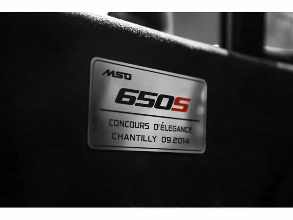 McLaren 650S Coupe MSO - "CHANTILLY EDITION" 2014 08/2016-photo-5