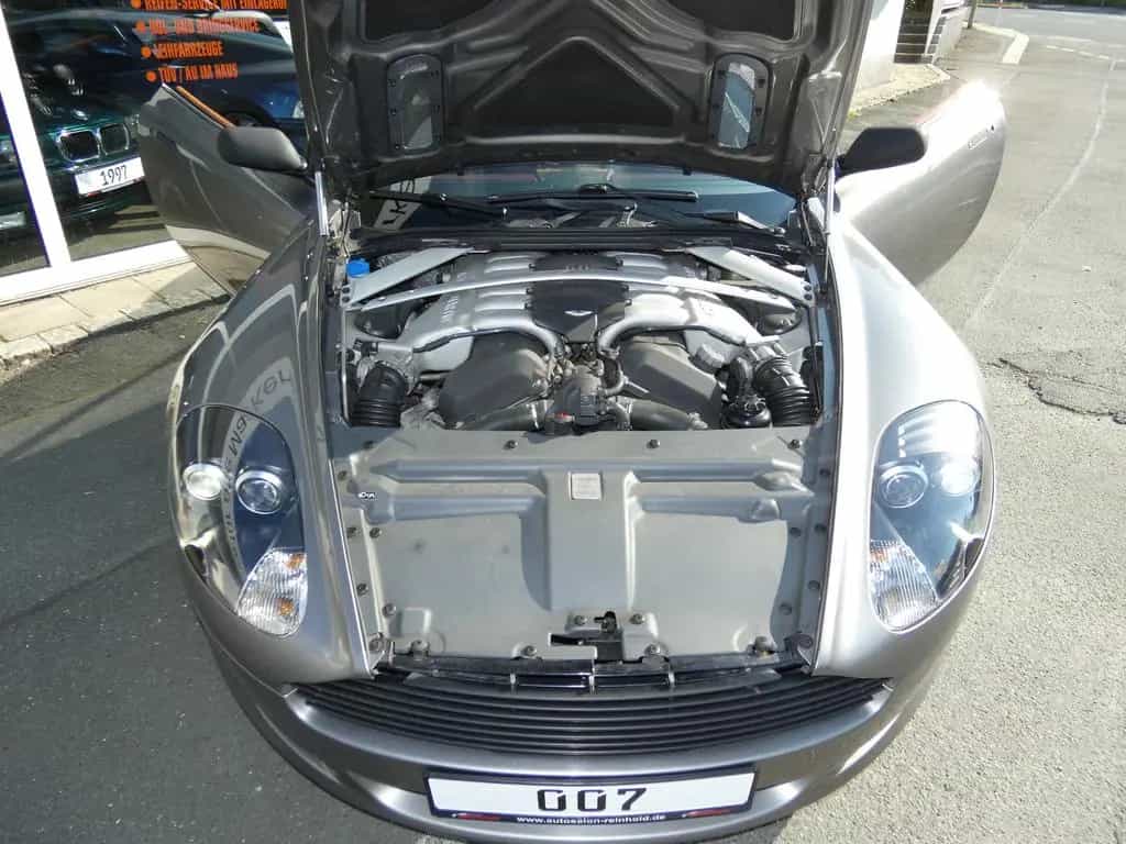 Aston Martin DB9 6.0 V12 DEUTSCH+SCHECKHEFT+UNFALLFREI+TOP! 04/2006-photo-15
