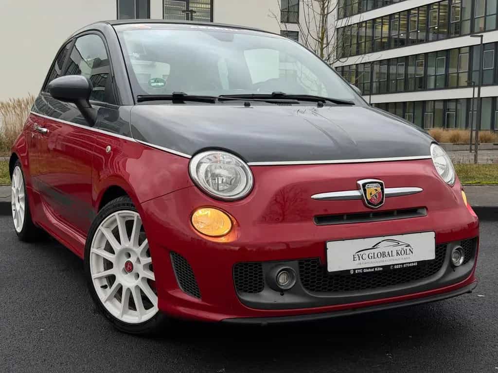 Abarth 595 Turismo,Cabrio,Bicolore,57000km,TOP 06/2015-photo-1
