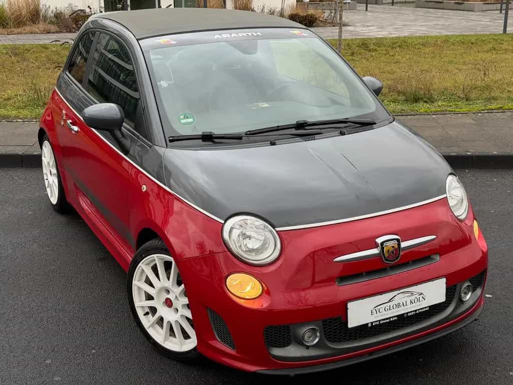 Abarth 595 Turismo,Cabrio,Bicolore,57000km,TOP 06/2015-photo-27