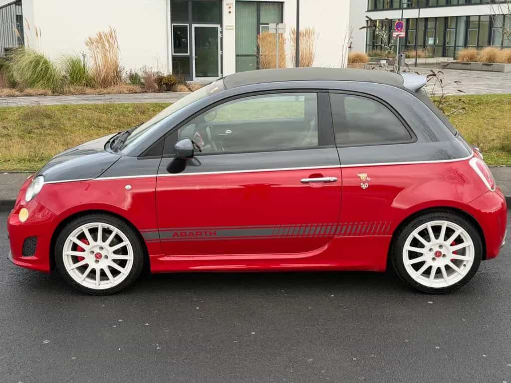 Abarth 595 Turismo,Cabrio,Bicolore,57000km,TOP 06/2015-photo-6