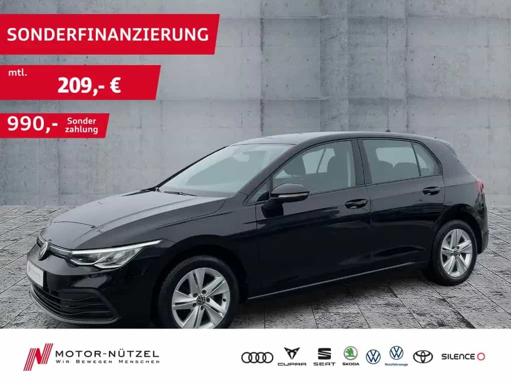 Volkswagen Golf VIII 1.5 TSI LIFE LED+NAV+SHZ+2xPDC+AHK+DAB 03/2020-photo-0