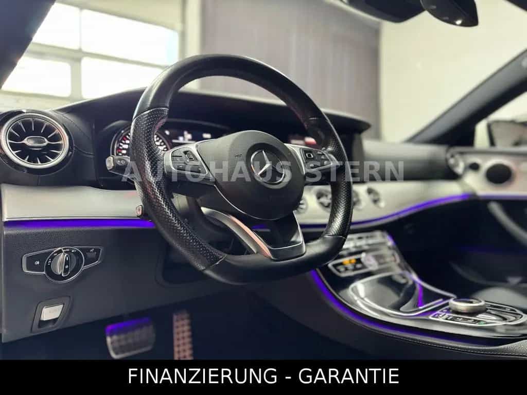 Mercedes-Benz E-Class 300 Coupe AMG Line 360°CAM Standhzg 8fach Spur 01/2018-photo-16