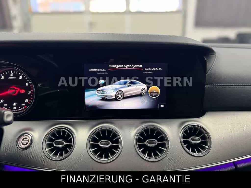 Mercedes-Benz E-Class 300 Coupe AMG Line 360°CAM Standhzg 8fach Spur 01/2018-photo-26