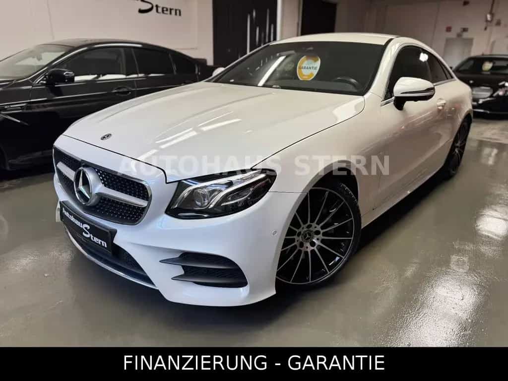 Mercedes-Benz E-Class 300 Coupe AMG Line 360°CAM Standhzg 8fach Spur 01/2018-photo-3