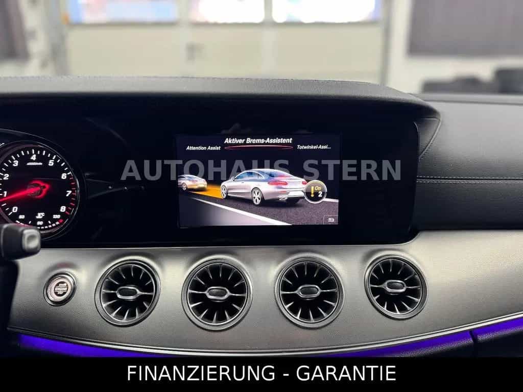 Mercedes-Benz E-Class 300 Coupe AMG Line 360°CAM Standhzg 8fach Spur 01/2018-photo-35
