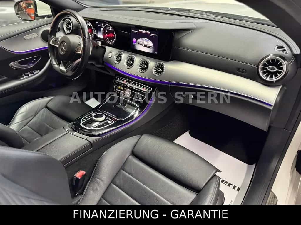 Mercedes-Benz E-Class 300 Coupe AMG Line 360°CAM Standhzg 8fach Spur 01/2018-photo-38