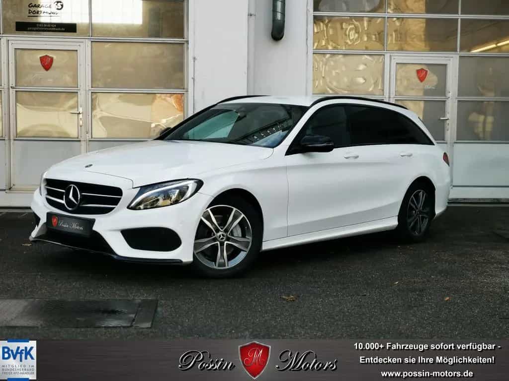 Mercedes-Benz C-Class 200 AMG-Line l Night l Ambiente l Leder 10/2017-photo-0