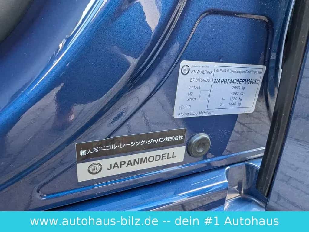 ALPINA B7 Alpina B7 Lang *Traumzustand* Original* 01/2014-photo-19