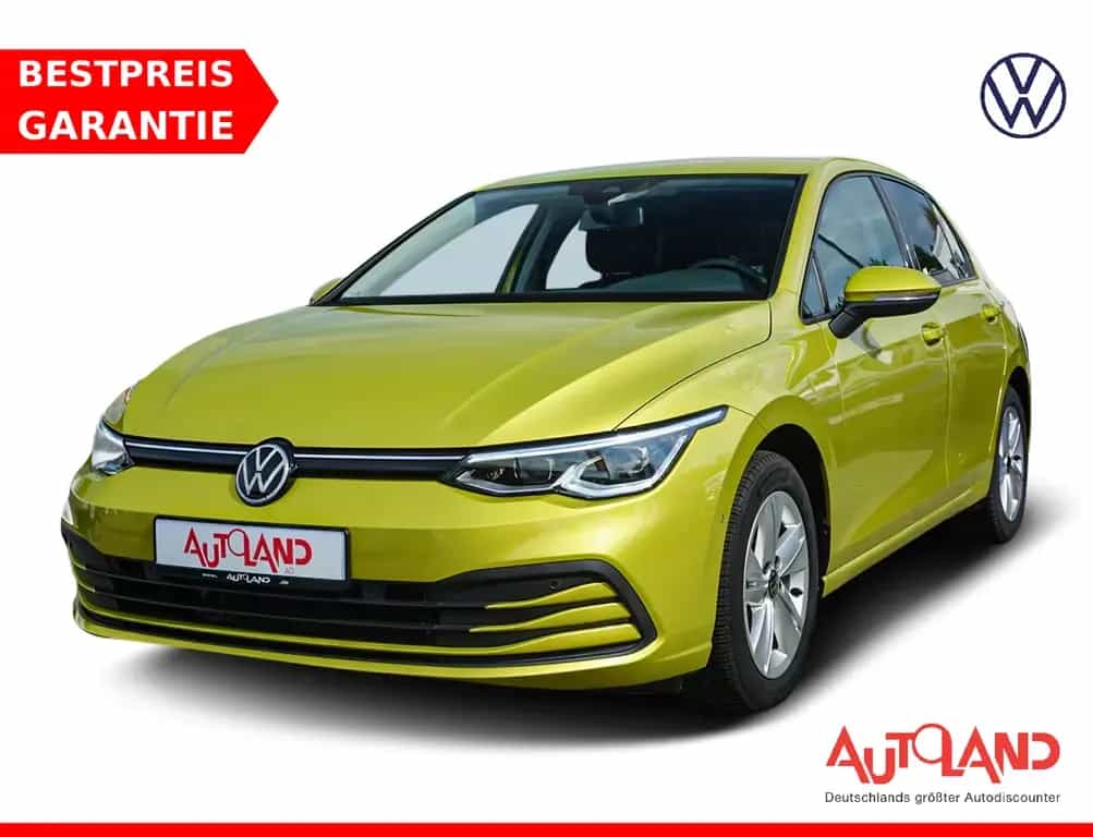 Volkswagen Golf VIII 1.5 TSI Life LED Navi Sitzheizung USB 07/2020-photo-0