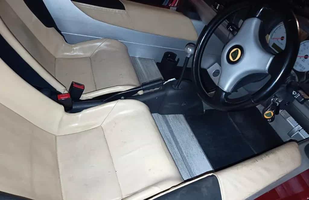 Lotus Elise S1  RHD  SCHECKHEFT wenig KM 01/2000-photo-14