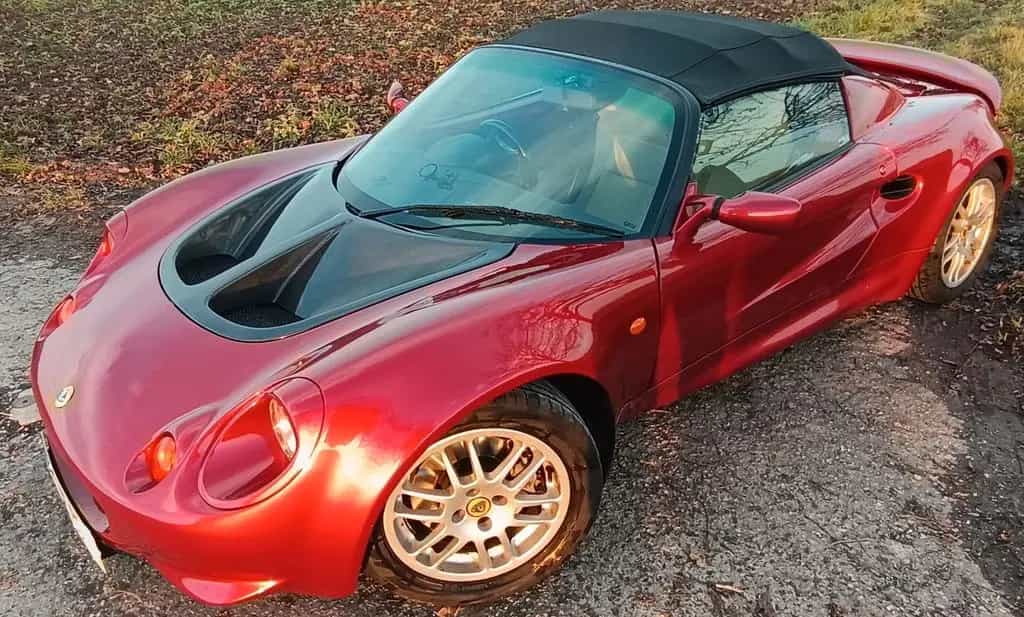 Lotus Elise S1  RHD  SCHECKHEFT wenig KM 01/2000-photo-5