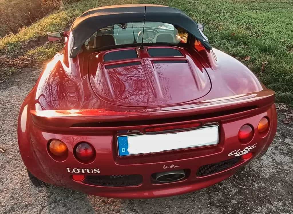 Lotus Elise S1  RHD  SCHECKHEFT wenig KM 01/2000-photo-7