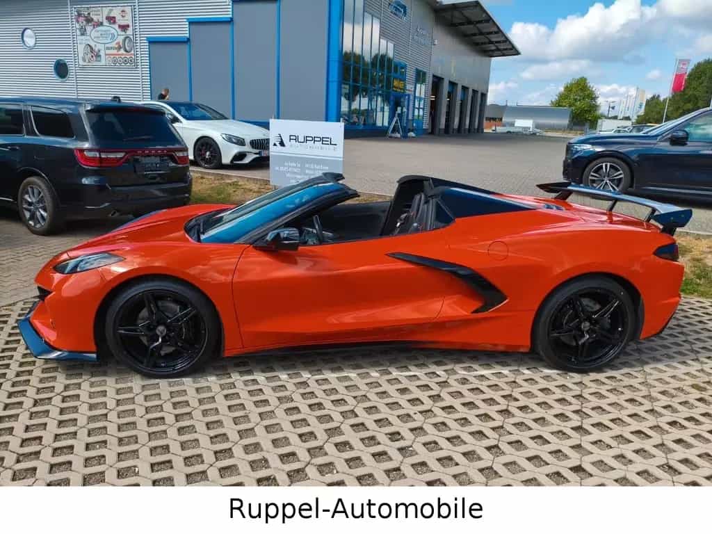 Corvette C8 Cabrio 6.2 V8 Z06 PAKET 2LT Orange BOSE 01/2022-photo-1