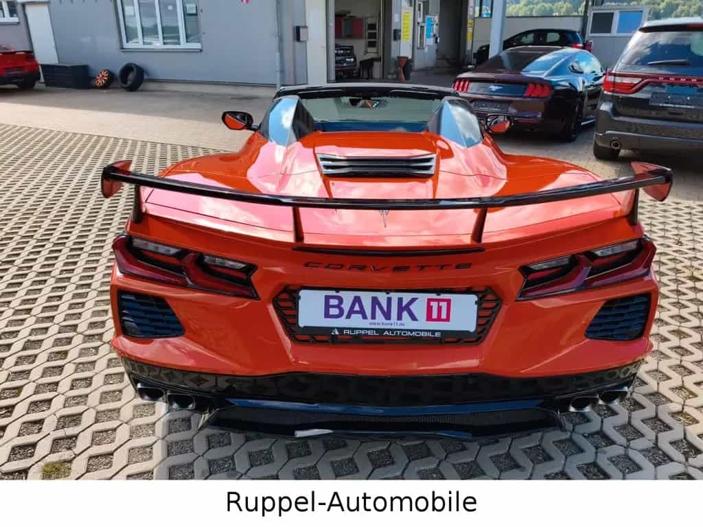 Corvette C8 Cabrio 6.2 V8 Z06 PAKET 2LT Orange BOSE 01/2022-photo-4