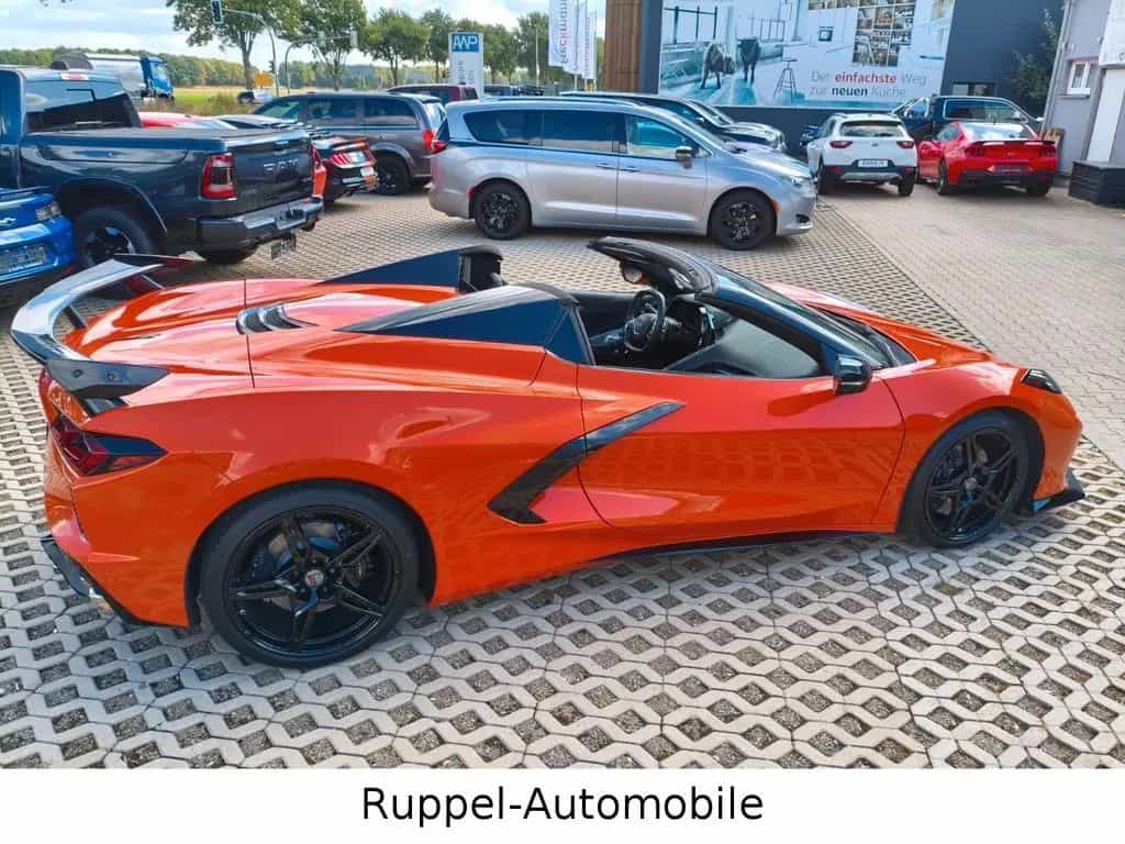 Corvette C8 Cabrio 6.2 V8 Z06 PAKET 2LT Orange BOSE 01/2022-photo-8
