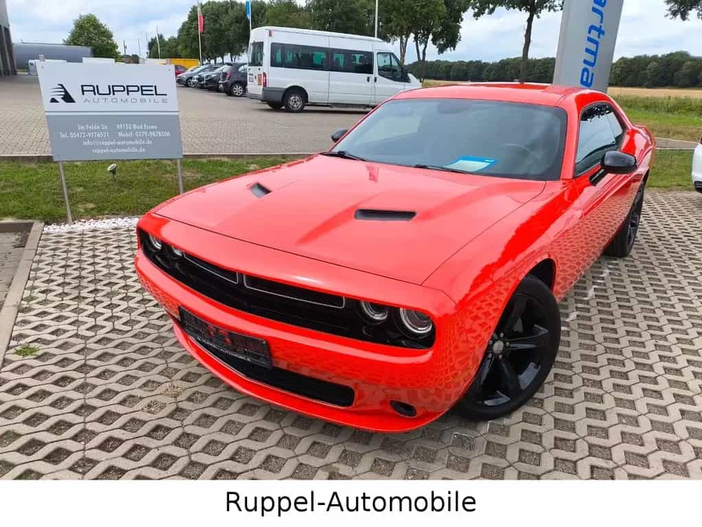 Dodge Challenger ORANGE-L 3.6L V6 Leder LED Keyless Go 01/2017-photo-0