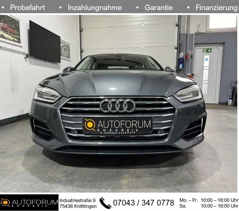 Audi A5 40TFSI S-tronic Sportback SPORT*3Z-KLIMA*NAVI 03/2019-photo-2