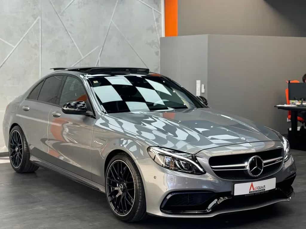 Mercedes-Benz C-Class 63 AMG |PERFABGAS|NIGHTPAKET|KAM|PANO 03/2016-photo-0