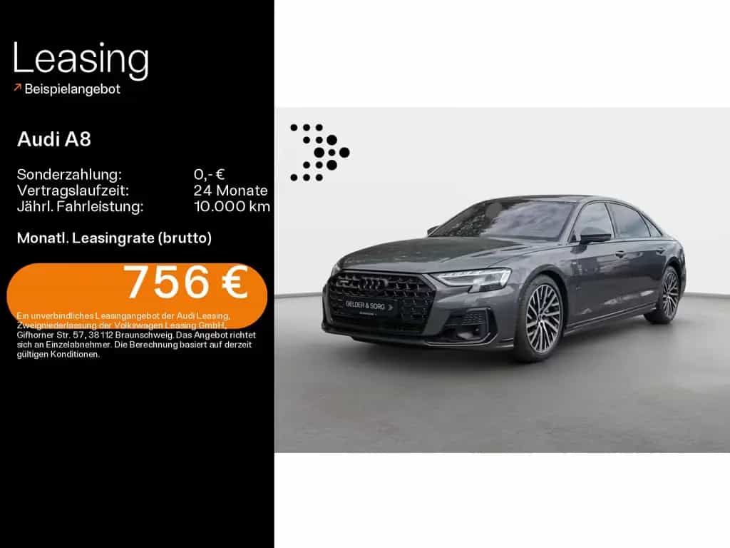 Audi A8 Lang 55 TFSI qu. S-line Pano*Stand*Air*B&O* 09/2022-photo-0