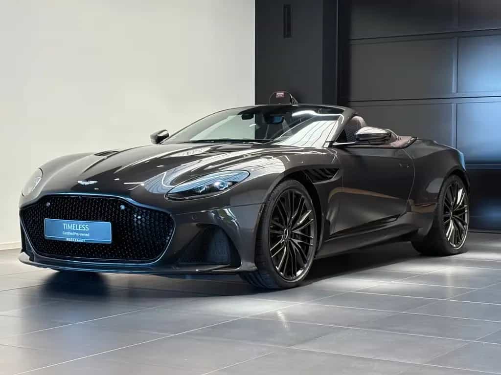 Aston Martin DBS 5.2. V12 Volante - Quantum Silver - B&O 03/2020-photo-0