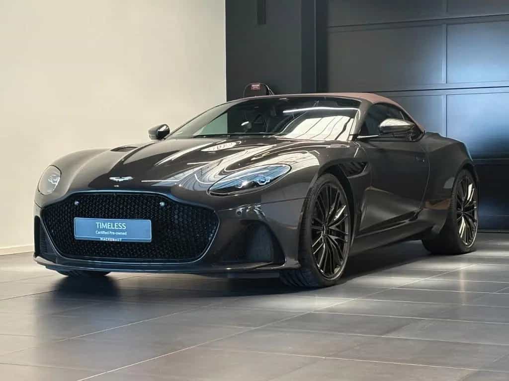 Aston Martin DBS 5.2. V12 Volante - Quantum Silver - B&O 03/2020-photo-17