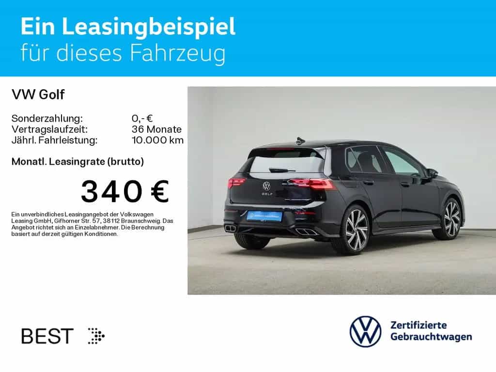 Volkswagen Golf VIII 2.0 TSI DSG R-LINE*IQ.LIGHT*PANO*PDC*S 09/2022-photo-2