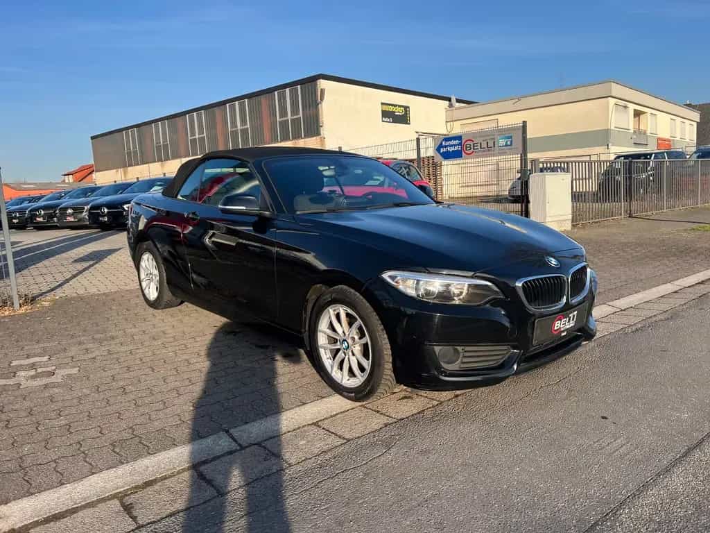 BMW 2 Series i Cabrio PDC Navi  FINANZIERUNG 05/2016-photo-2