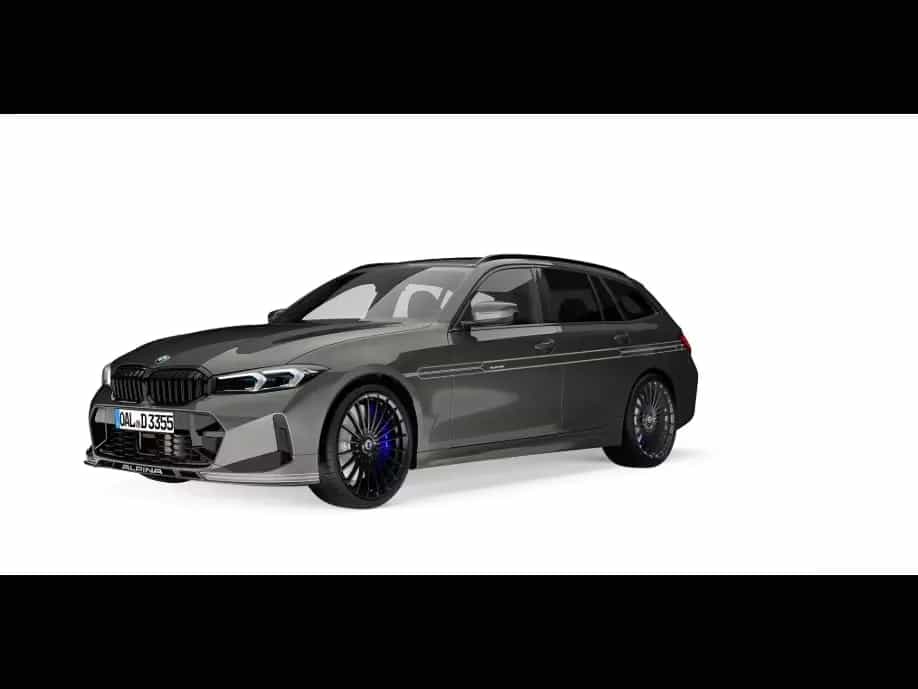 ALPINA D3 S ALPINA DRAVITGRAU. DAP. AHK. LEDER SCHWARZ. null-photo-0