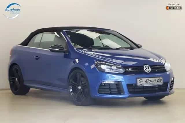 Volkswagen Golf 6 R 2.0TSI 265PS DSG Cabriolet Navi DCC DAB 07/2014-photo-0