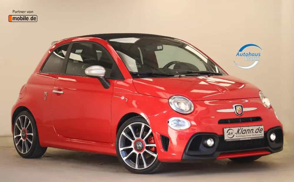 Fiat 595C 1.4T-Jet 165PS Cabrio Turismo Leder 1.Hand 08/2017-photo-0