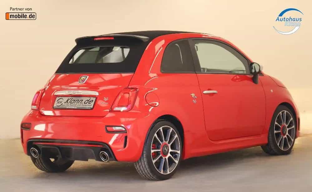 Fiat 595C 1.4T-Jet 165PS Cabrio Turismo Leder 1.Hand 08/2017-photo-10