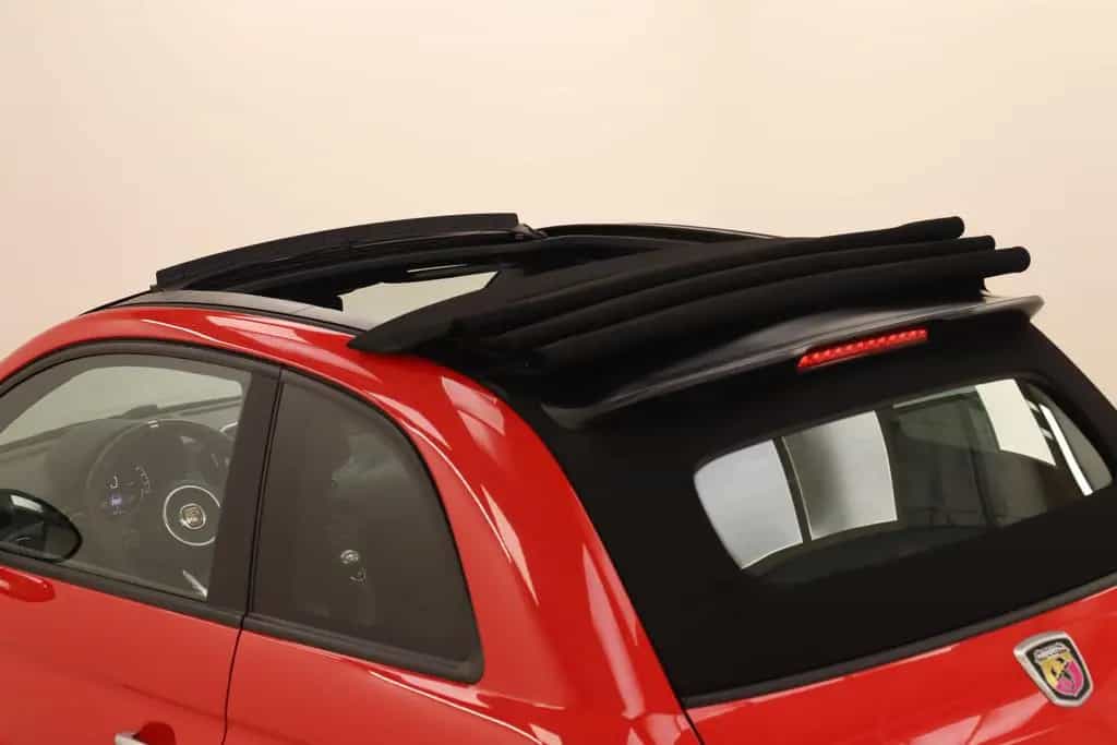 Fiat 595C 1.4T-Jet 165PS Cabrio Turismo Leder 1.Hand 08/2017-photo-11