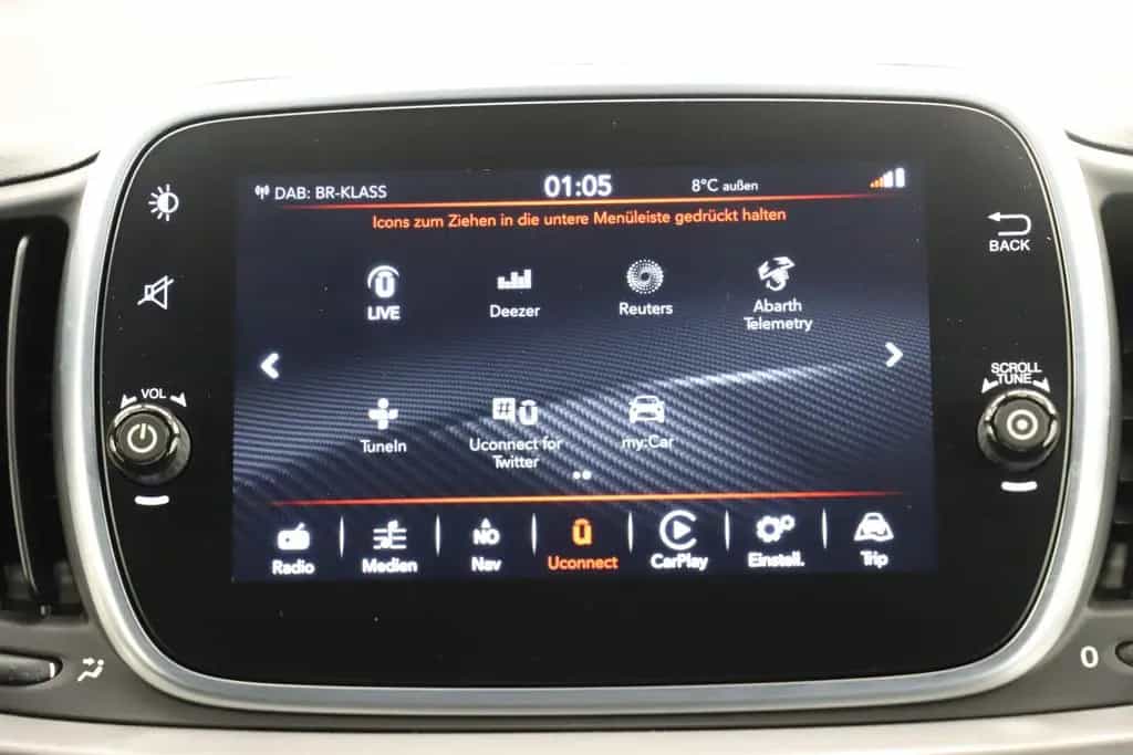 Fiat 595C 1.4T-Jet 165PS Cabrio Turismo Leder 1.Hand 08/2017-photo-35