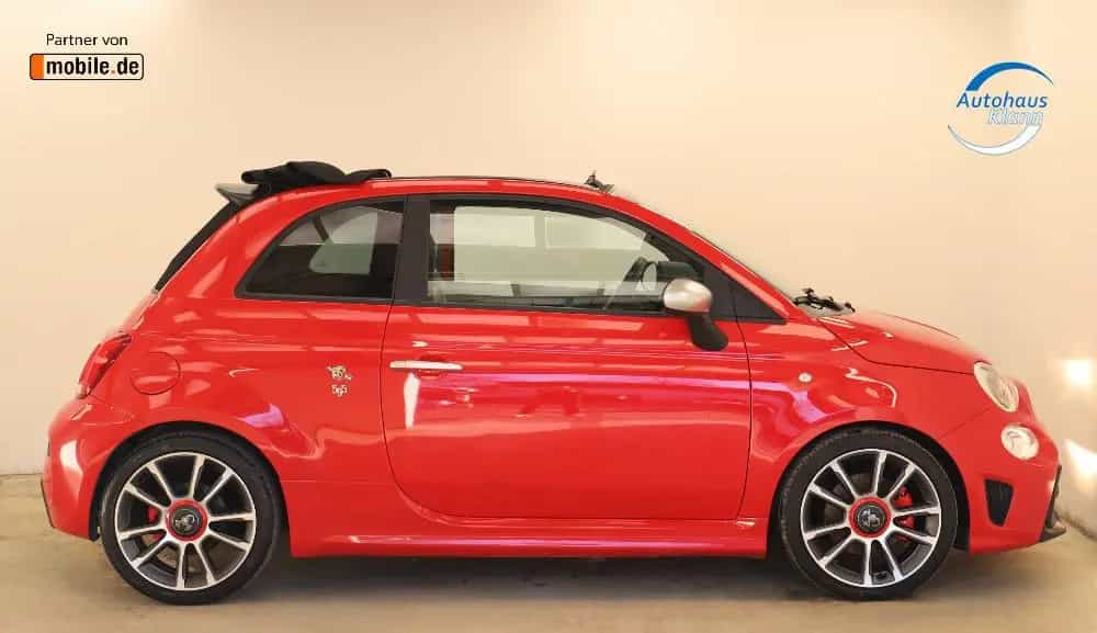Fiat 595C 1.4T-Jet 165PS Cabrio Turismo Leder 1.Hand 08/2017-photo-7