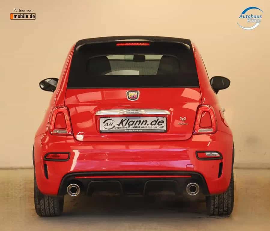 Fiat 595C 1.4T-Jet 165PS Cabrio Turismo Leder 1.Hand 08/2017-photo-9