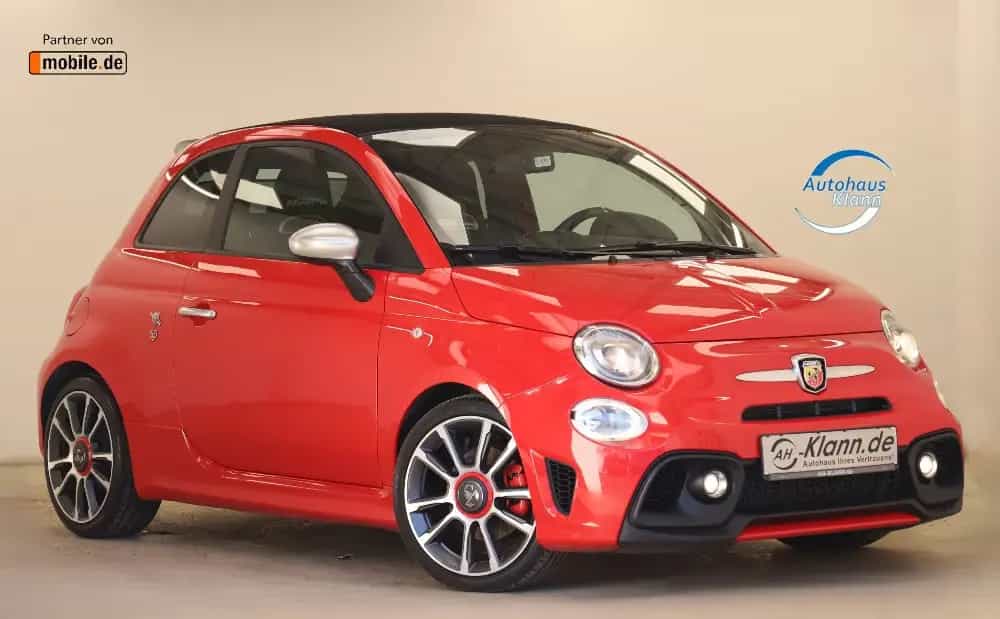 Abarth 595C 1.4T-Jet 165PS Cabrio Turismo Leder 1.Hand 08/2017-photo-0